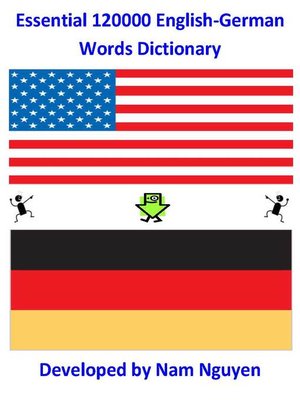 cover image of Essential 120,000 English-German Words Dictionary